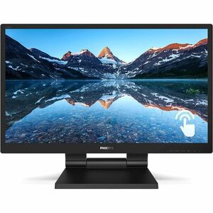 Monitor LED touchscreen Philips 242B9T - 609,6 mm (24,0") Class - 16:9 - 5 ms - 60,5 cm (23,8") Viewable - Capacitiva a pr