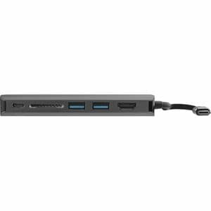 StarTech.com USB Type C Docking Station for Notebook - Memory Card Reader - SD, SDHC, SDXC, microSDHC - 60 W - Space Gray 