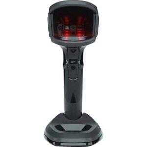 Zebra DS9908R Handheld Barcode Scanner Kit - Cable Connectivity - Midnight Black - 1D, 2D - Standard Range - Imager
