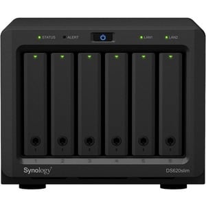 Synology DiskStation DS620slim 6 x Gesamtzahl Einschübe SAN/NAS-Speichersystem - Intel Celeron J3355 Dual-Core 2 GHz - 2 G