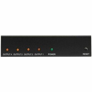 Eaton Tripp Lite Series 4-Port HDMI Splitter - 4K @ 60 Hz, 4:4:4, Multi-Resolution Support, HDR, HDCP 2.2, TAA - 4096 x 21