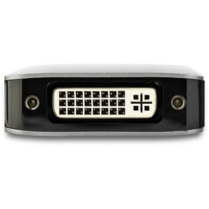 StarTech.com Adaptateur USB-C vers DVI Dual Link - Actif - USB Type-C vers DVI-D - 2560x1600 - 2560 x 1600 Supported - Gris