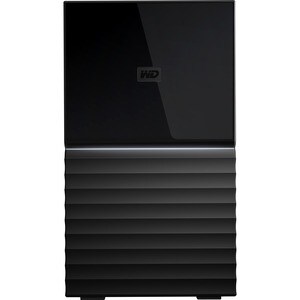 WD My Book Duo WDBFBE0240JBK 2 x Total Bays DAS Storage System - 24 TB HDD Desktop - 2 x HDD Installed - 24 TB Installed H