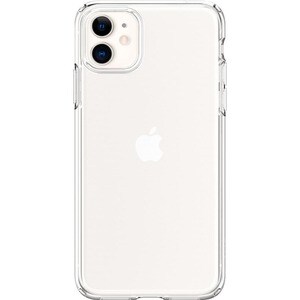 Spigen Liquid Crystal Case for Apple iPhone 11 Smartphone - Crystal Clear - Shock Absorbing - Thermoplastic Polyurethane (