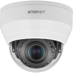 Wisenet QND-8080R 5 Megapixel Indoor Network Camera - Color - Dome - 65.62 ft Infrared Night Vision - H.265, H.264, MJPEG,