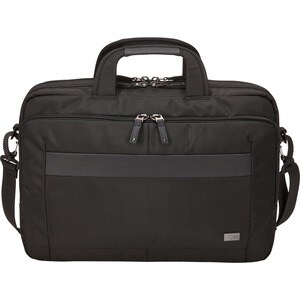 Case Logic Carrying Case (Briefcase) for 39.6 cm (15.6") Notebook, Tablet PC, Portable Electronics - Black - Impact Resist
