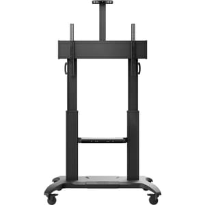 Kanto MTMA100PL Display Stand - Kanto MTMA100PL Height Adjustable Rolling TV Cart with Device Shelf for 60" to 100" TVs up