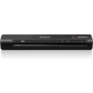 Epson WorkForce ES-60W Sheetfed Scanner - 600 dpi Optical - 48-bit Color - 16-bit Grayscale - 10 ppm (Mono) - 10 ppm (Colo