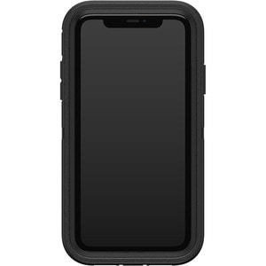 OtterBox Defender Rugged Carrying Case (Holster) Apple iPhone 11 Smartphone - Black - Dirt Resistant, Bump Resistant, Scra