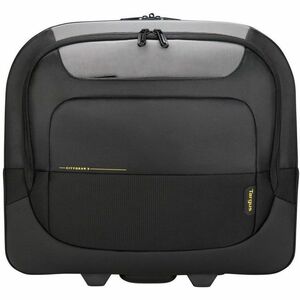 Targus CityGear TCG717GL Carrying Case (Roller) for 39.6 cm (15.6") to 43.9 cm (17.3") Notebook - Black, Grey - Shock Abso