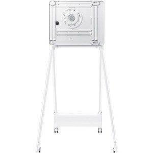 Samsung STN-WM55R Flipchart Stand - Up to 55" Screen Support - Light Gray, White
