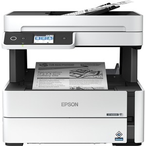 Epson WorkForce ST-M3000 Monochrome Multifunction Supertank Printer. Cartridge Free MFP with ADF & Fax Inkjet copier/Fax/S