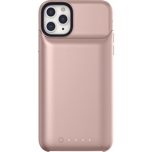 Mophie juice pack access - For Apple iPhone 11 Pro Max Smartphone - Blush Pink - Rubberized - Impact Resistant, Drop Resis