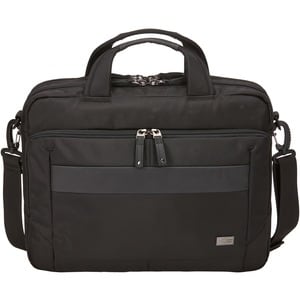 Case Logic NOTIA-114 Carrying Case (Briefcase) for 14" Notebook - Black - Impact Resistance - High Density Foam (HDF), Nyl