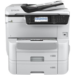 Epson WorkForce Pro WF-C8690DTWF Wireless Inkjet Multifunction Printer - Colour - Copier/Fax/Printer/Scanner - 35 ppm Mono
