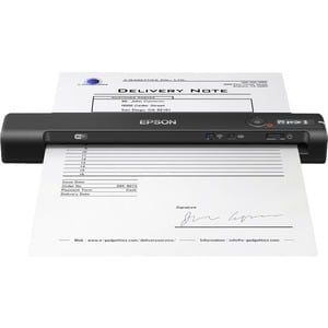 Epson ES-60W Sheetfed Scanner - 600 dpi Optical - 48-bit Color - 16-bit Grayscale - 4 ppm (Mono) - 4 ppm (Color) - USB