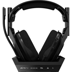 Astro A50 Sem fios Headset Estéreo Fone de ouvido - Preto - Binaural - Circum-auditivo - 914.4 cm - 20 Hz para 20 kHz - Un