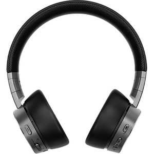 Lenovo ThinkPad X1 Active Noise Cancellation Headphones - Wireless - Bluetooth - Over-the-head - Noise Canceling - Black