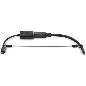 StarTech.com Cable de Seguridad Ajustable para Atar - Paquete de 10 Sujetadores en Acero antirrobo y Fundas Termoencogible