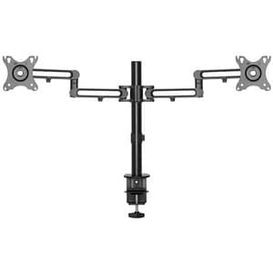 StarTech.com Desk Mount Dual Monitor Arm - Ergonomic VESA Compatible Mount for up to 32 inch Displays - Desk / C-Clamp - A