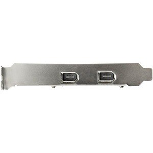 StarTech.com Carte PCI Express FireWire à 2 ports - Adaptateur PCIe FireWire 139a - 2 Total port(s) Firewire - 2 Port(s) F