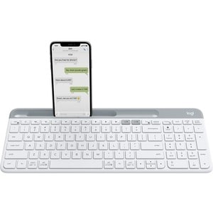 Logitech K580 Keyboard - Wireless Connectivity - Bluetooth/RF - 10 m - 2.40 GHz - USB Interface - Smartphone, Tablet, Note