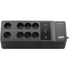 APC by Schneider Electric Back-UPS Standby UPS - 850 VA/520 W - Tower - 16 Hour Recharge - 2.30 Minute Stand-by - 230 V AC