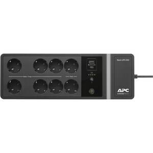 APC by Schneider Electric Back-UPS UPS em espera - 850 VA/520 W - Torre - 16 Hora Recharge - 2.30 Minuto Stand-by - 230 V 