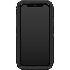 OtterBox Defender Carrying Case (Holster) Apple iPhone 11 Smartphone - Black - Dirt Resistant Port, Dust Resistant Port, A