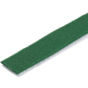 StarTech.com HKLP100GN. Typ: Kabelbinder mit Klettverschluss, Material: Nylon, Produktfarbe: Grün. Länge (mm): 30500 mm, B