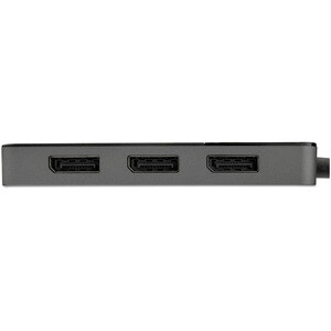 StarTech.com Signalverteiler - Plastik - 30 Hz bis 60 Hz - 7680 x 4320 - 2 m Maximale Betriebsreichweite - DisplayPort - USB