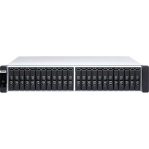 Sistema di memorizzazione SAN/NAS QNAP Enterprise ZFS NAS ES2486DC-2142IT-96G - 24 x Vani totali - 4 GB Capacità memoria F