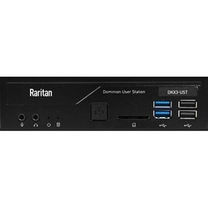 Raritan Dominion KX III DKX3-UST KVM Switchbox - 2 Computer(s) - 1920 x 1080 - 2 x Network (RJ-45) - 8 x USB - USB 2.0 - 1