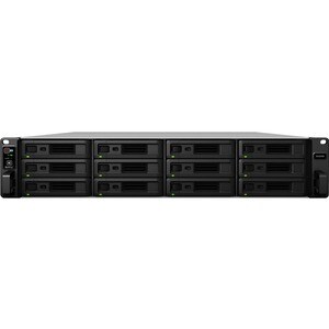 Synology SA3200D 12 x Gesamtzahl Einschübe NAS-Speichersystem Xeon D-1521 Quad-Core 2,40 GHz - 8 GB RAM - DDR4 SDRAM - 2U 