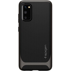 Spigen Neo Hybrid Case for Samsung Galaxy S20 Smartphone - Gunmetal - OEM - Drop Resistant - Thermoplastic Polyurethane (T