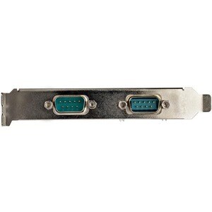 StarTech.com 2-port PCI Express RS232 Serial Adapter Card - PCIe to Dual Serial DB9 RS-232 Controller - 16950 UART - Windo