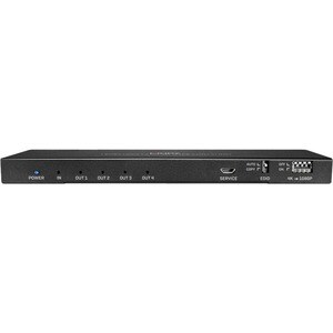 LINDY Signalverteiler - Metall - 4096 x 2160 - 1 x HDMI Ein - 4 x HDMI Aus