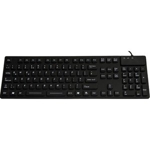 DSI WATERPROOF IP68 INDUSTRIAL USB KEYBOARD WITH NUMBER PAD - Cable Connectivity - USB Interface - 105 Key(s) - Windows - 