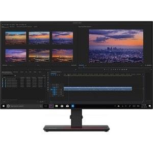 Lenovo ThinkVision P27h-20 27" Class QHD LCD Monitor - 16:9 - 68.6 cm (27") Viewable - In-plane Switching (IPS) Technology