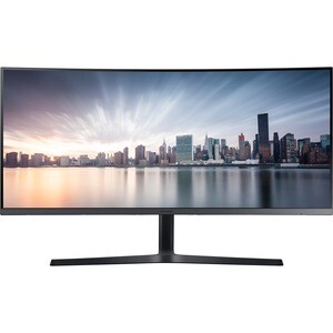 Samsung C34H890WGN 34" WQHD Curved Screen LCD Monitor - 21:9 - Silver - TAA Compliant - 34" (863.60 mm) Class - Vertical A