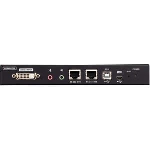 ATEN 1-Local/Remote Share Access Single Port DVI KVM over IP Switch - 1 Computer(s) - 1 Local User(s) - 1920 x 1200 Maximu