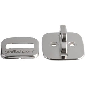 LAPTOP CABLE LOCK ANCHOR - STEEL - COMPUTER SECURITY CABLE ANCHOR - DESK MOUNT SECURITY ANCHOR POINT - SCREW-ON LOCK ANCHOR