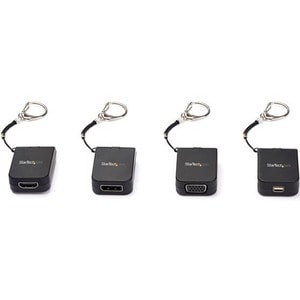 StarTech.com Video Adapter - 1 Pack - 1 x 24-pin Type C USB Male - 1 x 15-pin HD-15 VGA Female - 1920 x 1080 Supported - B