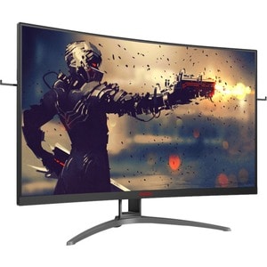 MONITOR AOC CURVED 1920X1080 VA FHD 165HZ 1MS VGA/HDMI/DP FREESYNC