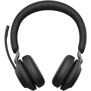 Jabra Evolve2 65 Wireless Over-the-head Stereo Headset - Black - Binaural - Supra-aural - Bluetooth - USB Type C