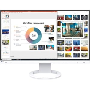 EIZO FlexScan EV2760-WT 27" Class WQHD LCD Monitor - 16:9 - White - 68.6 cm (27") Viewable - In-plane Switching (IPS) Tech