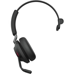 Jabra Evolve2 65 Wireless Over-the-head Mono Headset - Black - Monaural - Supra-aural - Bluetooth - USB Type A