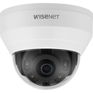 Cámara de red Wisenet QND-8010R 5Megapíxel - Color - Cúpula - Blanco - 20m Infrarrojos Visión Nocturna - H.265, H.264, MJP