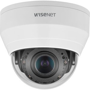 Cámara de red Wisenet QND-8080R 5Megapíxel - Color - Cúpula - Blanco - 20m Infrarrojos Visión Nocturna - H.265, H.264, MJP