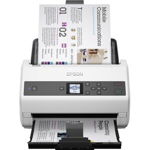 Epson WorkForce DS-970 Sheetfed Scanner - 600 x 600 dpi Optical - 10-bit Color - 85 ppm (Mono) - 85 ppm (Color) - Duplex S